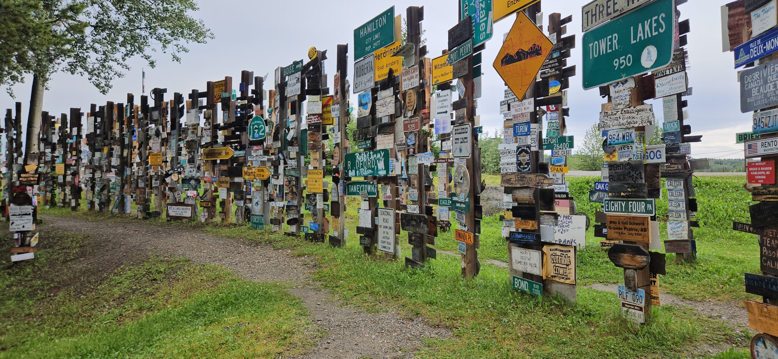 Day 11 – Liard River Hot Springs to Watson Lake